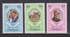 Antigua Scott #623-5 MNH