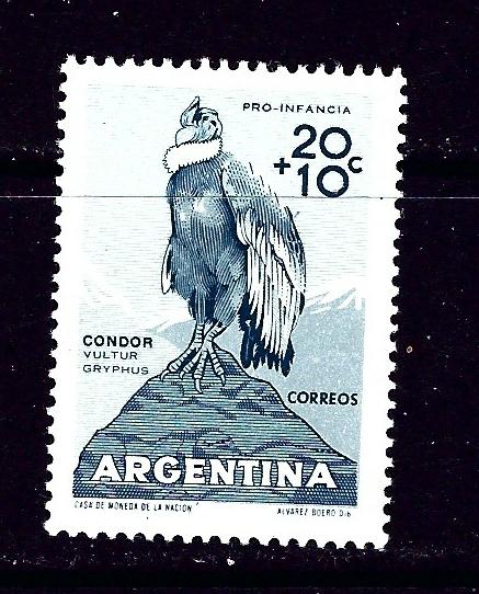 Argentina B22 MNH 1960 Condor