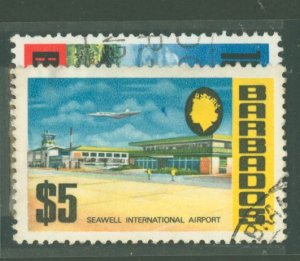 Barbados #335a/343a Used