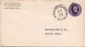 United States U.S. R.P.O.'s B. Plaine & Sanborn 1940 790.1-A-2 Postal Station...
