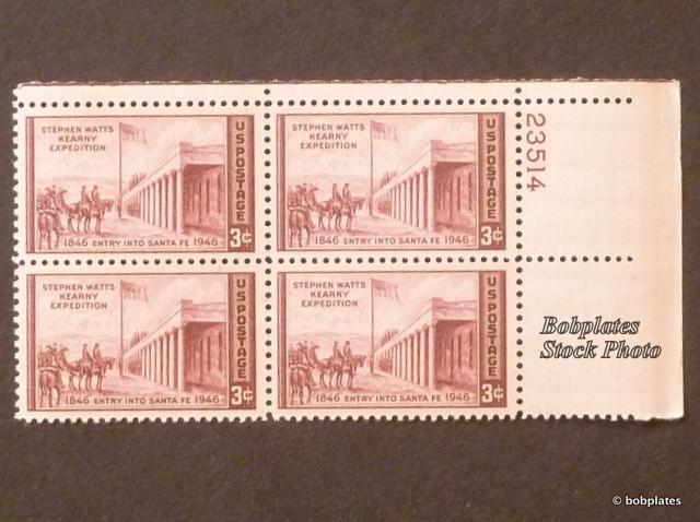 #944 Kearny Upper Left  Plate Block 23519 F-VF NH