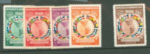 Dominican Republic #351-355 Mint (NH) Single (Complete Set)