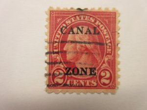 United States US Canal Zone Scott 84 type B USED Cat $8