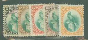 Guatemala #21-25  Single (Complete Set)