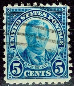 U.S.A.; 1925; Sc. # 586;  O/Used Perf. 10 Single Stamp