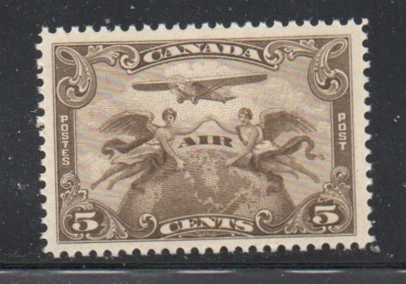 Canada Sc C1 1928 5 c airmail stamp mint NH