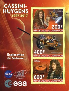 CAMEROON SPACE CASSINI HUYGENS NASA ESA ASI SATURN ESPACE RAUMFAHRT SPAZIO