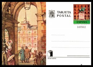Spain MI P109-P112 Unused Postal Cards VF