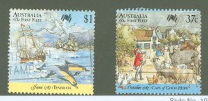 Australia  #1026/1028a Used Multiple