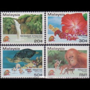 MALAYSIA 1994 - Scott# 495-8 Tourism Set of 4 NH