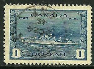 Canada # 262, Used