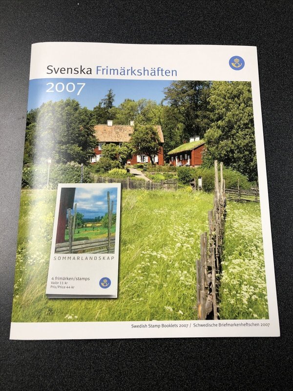 Swedish Stamp Booklets 2007