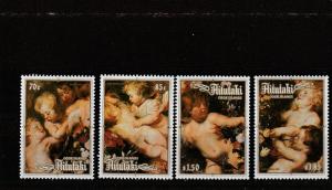 Aitutaki  Scott#  408-11  MNH