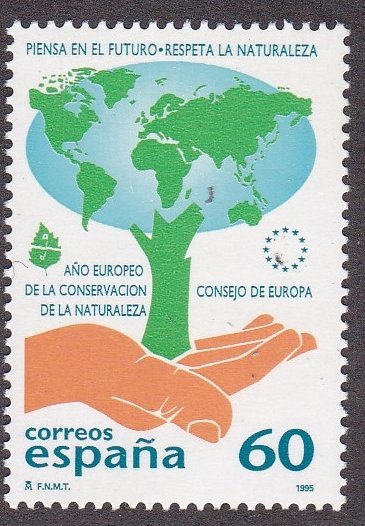 Spain # 2809, Nature Conservation, NH, 1/2 Cat