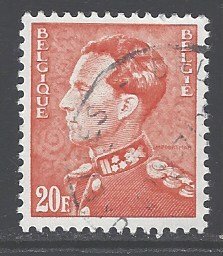 Belgium Sc # 308 used (BBC)