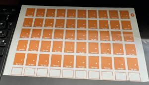 Israel Scott #829 Olive Branch Imperf Full Sheet Missing Brown Color Error MNH!