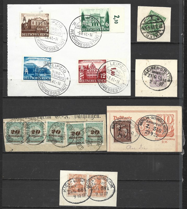 COLLECTION LOT 7748 GERMANY 14 VARIOUS STAMPS CV + $21