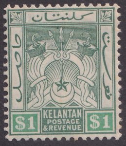 Malaya - Kelantan 1911-1915 SC 9 MNH 