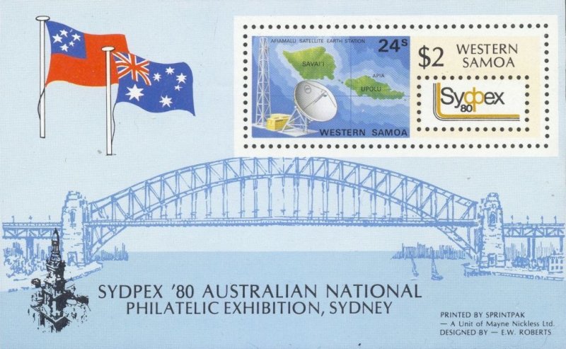 Samoa Scott #'s 534 - 538 MNH