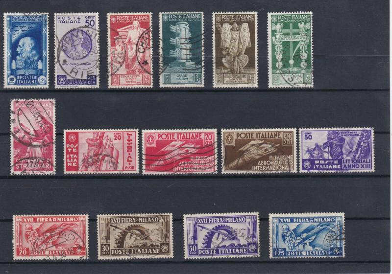 Italy 1935-6 Used Stamps  Ref: R7408