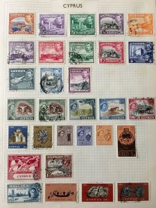 Cyprus Ceylon Caymans Canada QV/QE M&U Collection(Apx 200) HP138