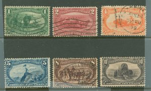 United States #285-290 Used Multiple