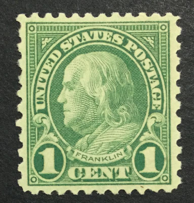 MOMEN: US #578 MINT OG H XF $140 #23332