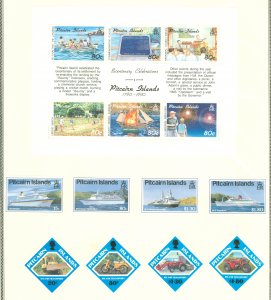 Pitcairn Islands #347/350-3/354-7 Unused Single (Complete Set)