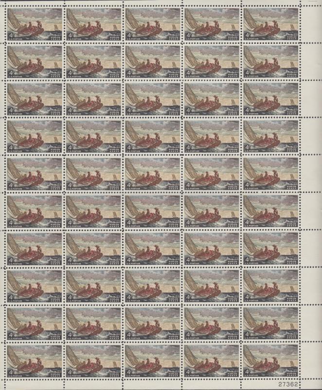 US #1207   Winslow Homer   Full sheet of 50  MNH