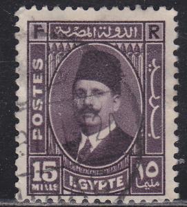 Egypt 196 King Fuad 1936