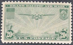 DYNAMITE Stamps: US Scott #C21  MNH