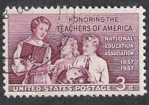 United States #1093 3¢ School Teachers (1957). Used