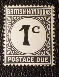 British Honduras Scott #J1 mnh