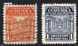 Guatemala - SC #RA22 - RA23 - USED SET OF 2 - 1945 & 49 - Item G246AFF14