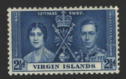 British Virgin Islands Sc#75 MLH