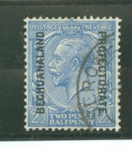 Bechuanaland Protectorate #87  Single