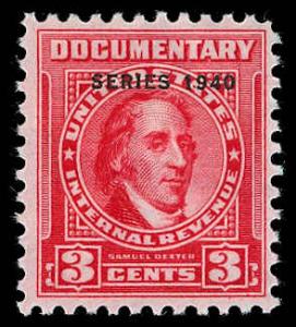 U.S. REV. DATED REDS R290  Mint (ID # 70246)