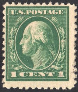 SC#498 1¢ Washington Single (1917) Uncancelled/No Gum