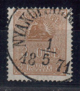 SWEDEN STAMPS . 1862, Sc.#13, USED