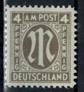 Germany - Allied Occupation - AMG - Scott 3N3 MH