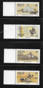 South West Africa 1988 Postal Service Cent Sc 602-605 MNH A2696