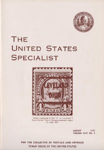 9 Different Volumes of The United States Specialist from 1975