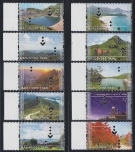 Hong Kong 2019 Maclehose Trail Stamps Set of 10 MNH