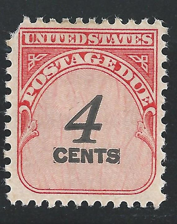 US #J92 4c Postage Due