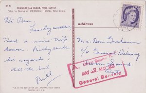 Canada Soldier's Free Mail 1960 Chief Mail Operations O.N.U.C. [United Nation...