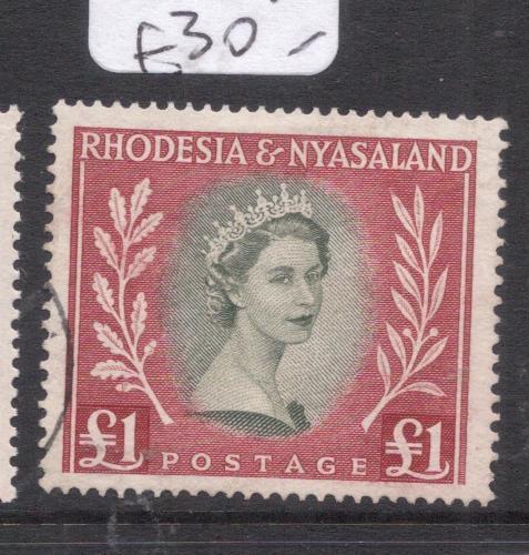 Rhodesia & Nyasaland SG 15 VFU (3dlz)