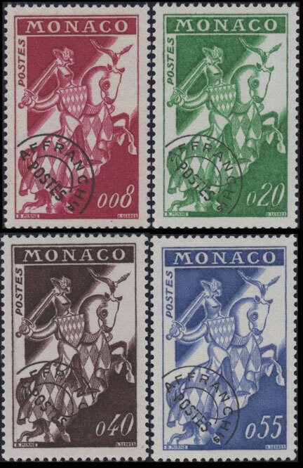 Scott #466-9 Knights MNH