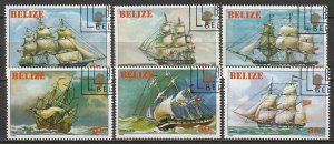 Belize 1982 Sc 609-14 set CTO