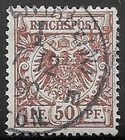 Germany Sc.# 51 Used Mi.#50 L30