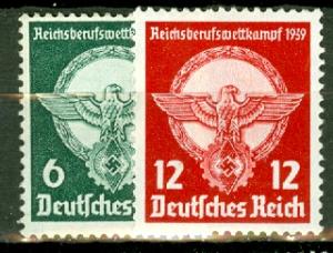 Germany 490-1 MNH CV $2-
